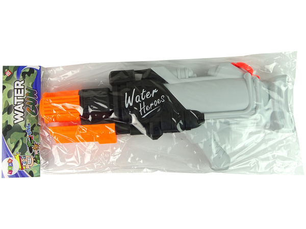 Duży Pistolet Na Wodę Water Heroes 1850 ml Szaro-Czarny 