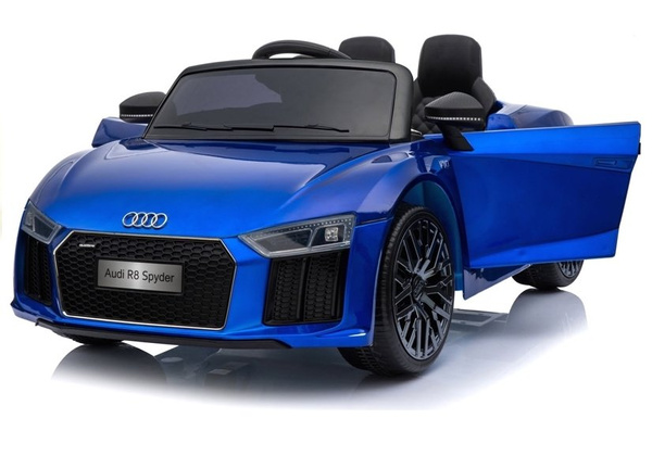 Auto na Akumulator Audi R8 Spyder Niebieskie Lakierowane