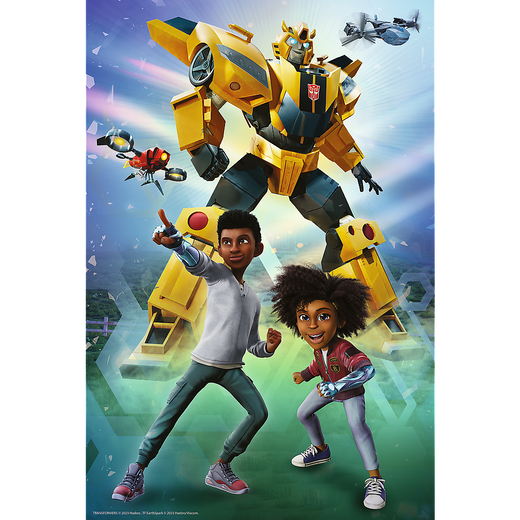 Puzzle - 100 - Drużyna Transformers - Trefl 16457