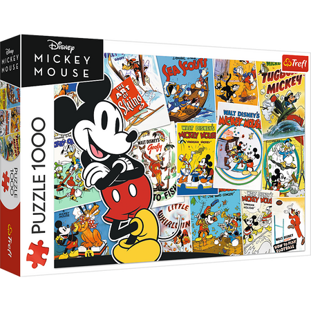 Puzzle - 1000 - W świecie Mikiego - Myszka Miki - Trefl 10741