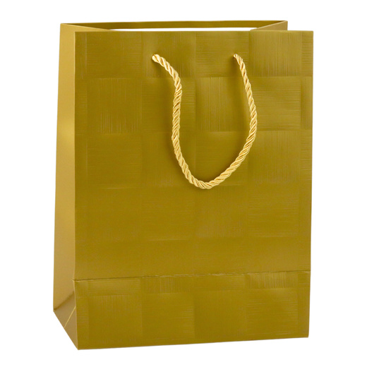 Torba Prezentowa Kwadraty Strukturalne Elegancka  23 x 18 x 10 cm