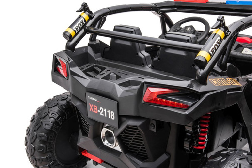 Auto na Akumulator Buggy XB-2118 Policyjne Czarne 4x4 