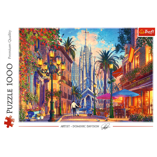 Puzzle - 1000 - Barcelona, Hiszpania 10793