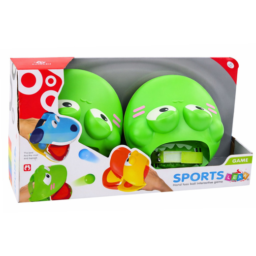 Żaby Łapacze Piłek Wyrzutnie Gra Zręcznościowa Sportowa Dla Dzieci 