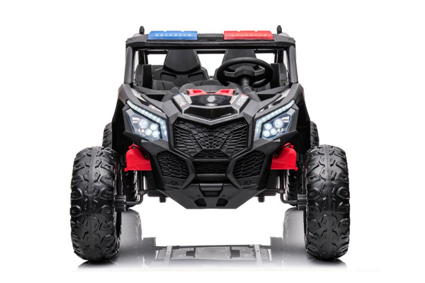 Auto na Akumulator Buggy XB-2118 Policyjne Czarne 4x4 