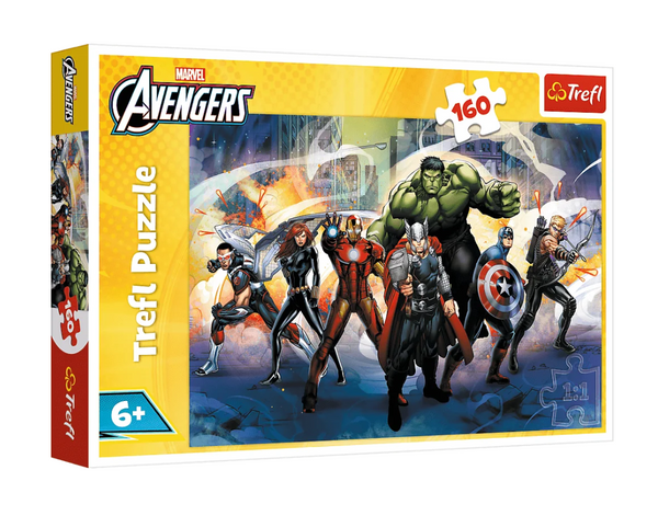Puzzle - 160 - Supermoce - Disney Marvel The Avengers - Trefl 15428