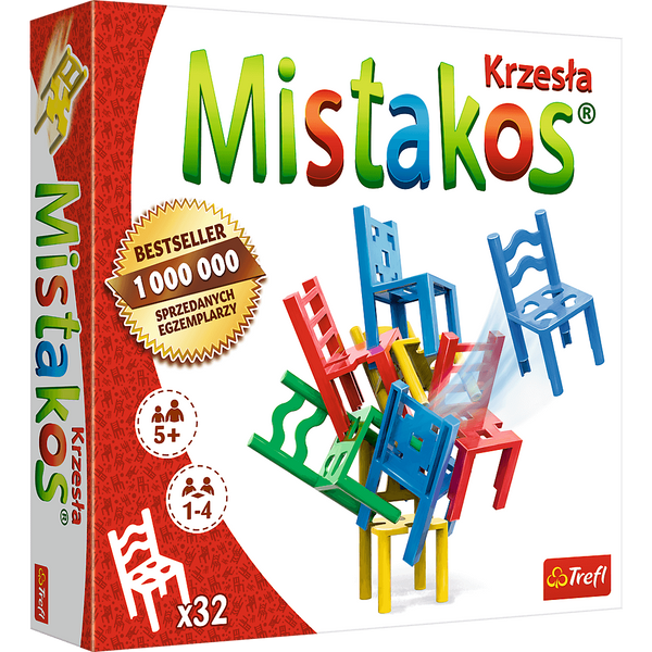 Gra zręcznościowa Krzesła MISTAKOS TREFL 02074