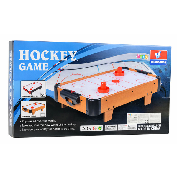 Mini Stół Air Hockey Stołowy Gra Zręcznościowa Dla Dzieci Czarny