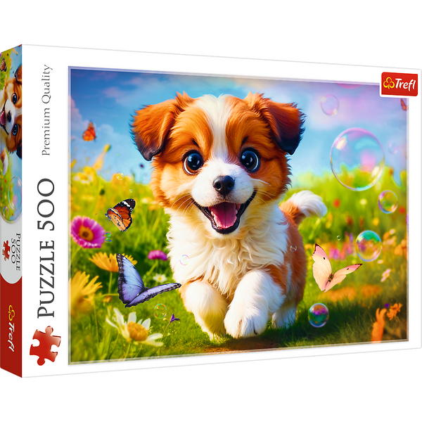 Puzzle - 500 - Wesoły piesek Trefl 37524