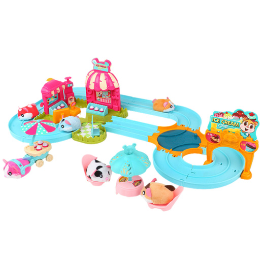 Interaktywny Tor Dla Chomika Lodziarnia Kawiarnia Chomik Na Baterie 