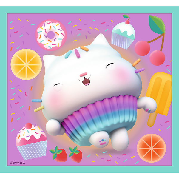 Puzzle - 10w1 - W świecie Gabi - Universal Gabby"s Dollhouse Trefl  96003