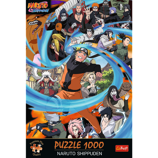 Puzzle - 1000 Premium Plus - Naruto Shippuden - Trefl 12083