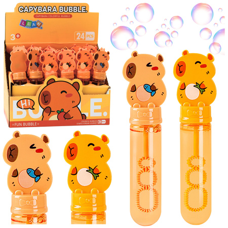 Bańki Mydlane Kapibara 3 Otwory Do Baniek 35 ml Mix