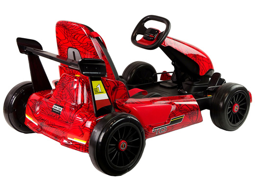 Gokart Na Akumulator XMX619 Czerwony Lakierowany Spider 