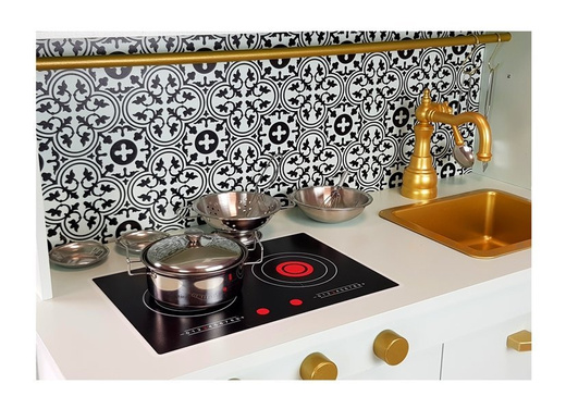 Kuchnia Drewniana Emma Miętowa Nierdzewne Akcesoria Kuchenne 