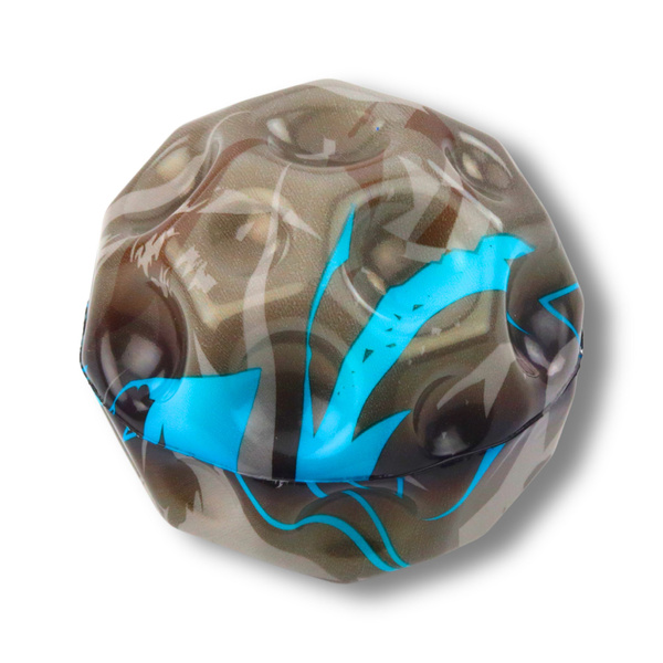 Piłeczka Z Wgłębieniami Do Odbijania Ugniatania Piankowa Plamy 9cm