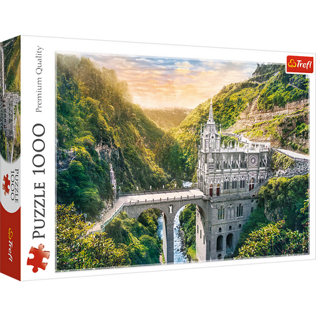 Puzzles - "1000" - Sanktuarium Las Lajas, Kolumbia Trefl 10724