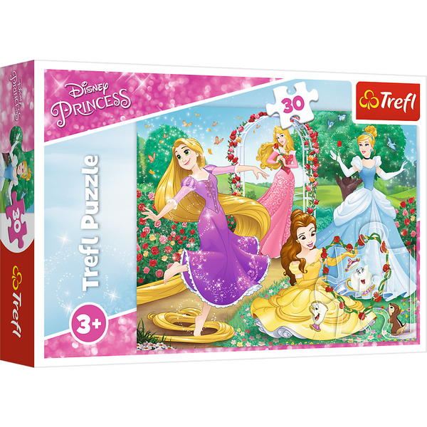 Puzzle - 30 - Być księżniczką - Disney Princess - Trefl 18267