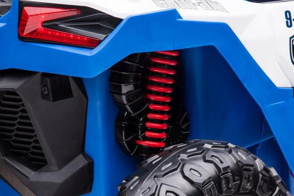 Auto na Akumulator Buggy XB-2118 Policyjne Niebieskie 4x4 
