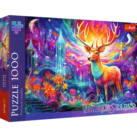 Puzzle - 1000 - Mistyczny jeleń - Trefl 10933