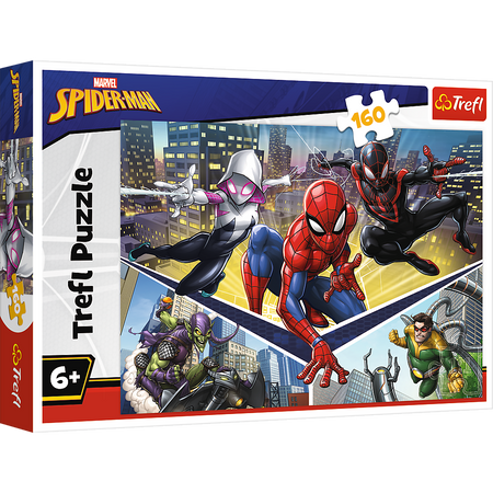 Puzzle - 160 - Siła Spidermana - Spiderman - Trefl 15422