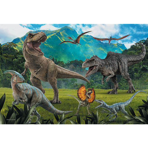 Puzzle - 100 - Park Jurajski / Universal Jurrasic World Trefl 16441