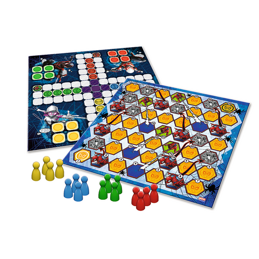 Gra planszowa 2w1 Chińczyk Węże i drabiny Spider-Man Trefl 02419