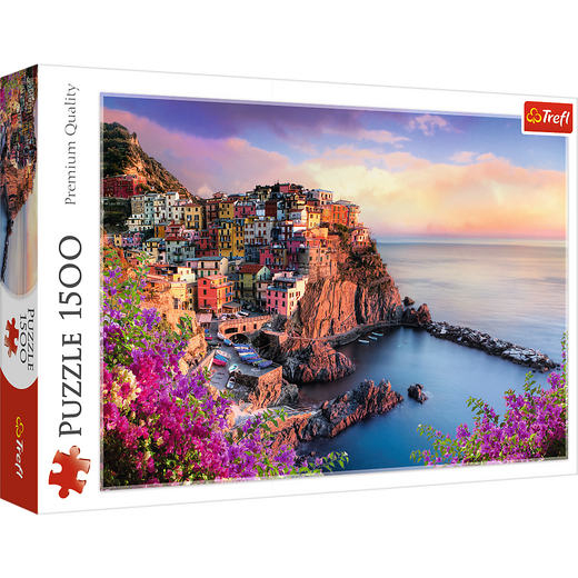 Puzzle - 1500 - Widok na miasteczko Manarola / 500 px Trefl 26137