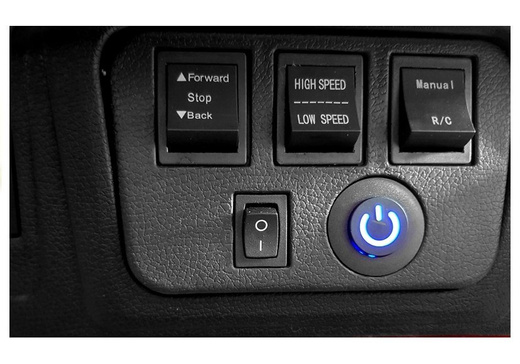 Auto na Akumulator Jeep HP012 Czarne