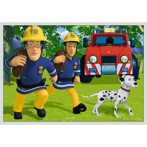 Puzzle - 10w1 - Poznaj ekipę ratunkową Sama / Prism AandD Fireman Sam 90382