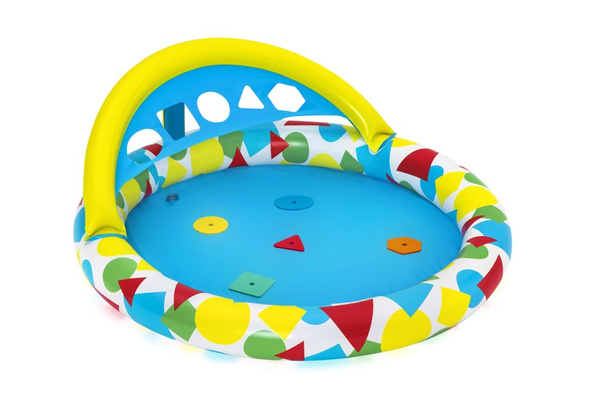 Basen Dmuchany Z Poduszką Wodną 120 x 117 x 46 cm Bestway 52378