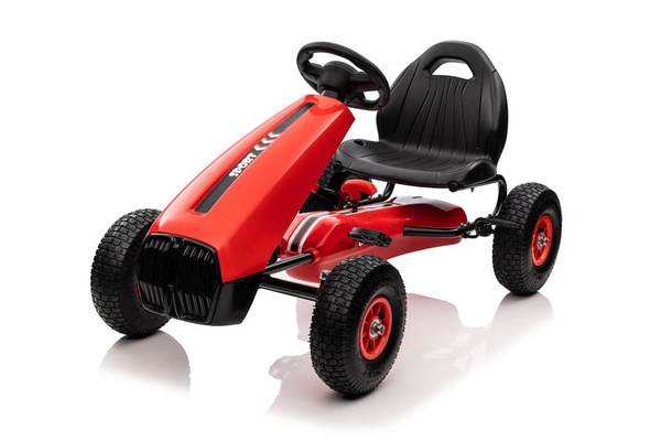Gokart na Pedały G208 Czerwony 
