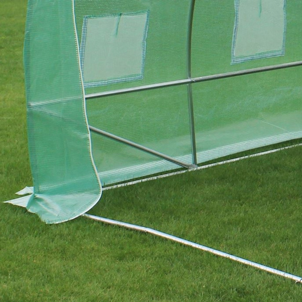 Tunel Foliowy Ogrodowy Szklarnia 6x3x2m Folia 18m² UV-4 Premium