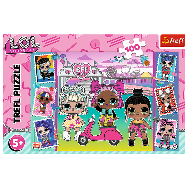 Puzzle - 100 - Zdjęcia Laleczek LOL - Trefl 16443
