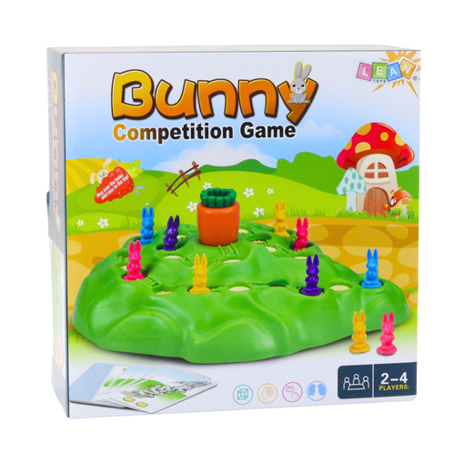 Gra Rodzinna Króliki Funny Bunny Wyścig Po Marchew Karty