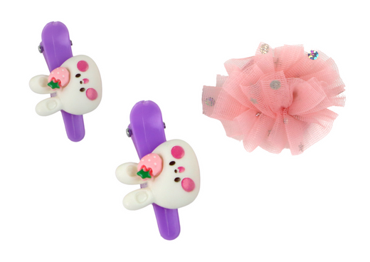 Portfel Spinki Zestaw Dla Dziewczynki Portfelik Panda 4 ele. 