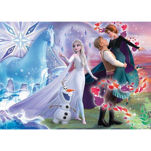 Puzzle - 200 - Magiczny świat sióstr - Disney Frozen Trefl 13265