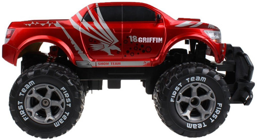 Ogromny Jeep Rampage R/C Czerwony MONSTER TRUCK 