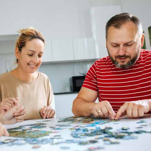Puzzle 1000 - Dama z kotem 10663