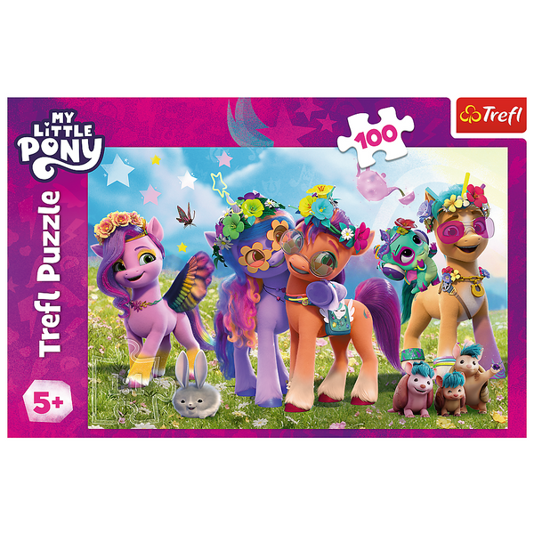 Puzzle - 100 -  Zabawne Kucyki - My Little Pony - Trefl 16463