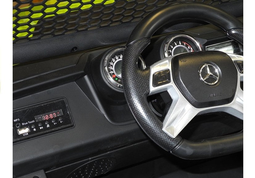 Auto na Akumulator Mercedes Unimog Zielony 