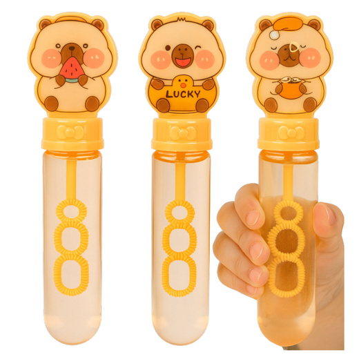 Bańki Mydlane Kapibara 3 Otwory Do Baniek 35 ml Mix