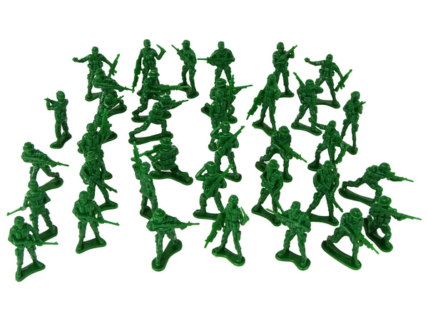 Zestaw Militarny Żołnierze 72 Elementy 