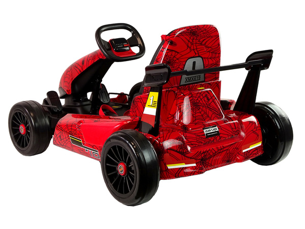 Gokart Na Akumulator XMX619 Czerwony Lakierowany Spider 