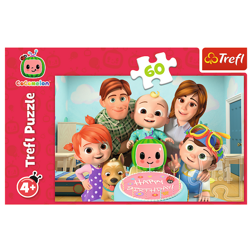 Puzzle - 60 - Cocomelon - Wspaniały dzień - Trefl 17391