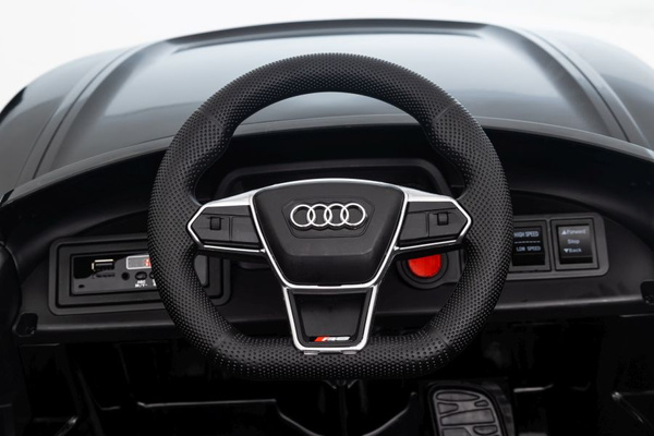 Auto Na Akumulator Audi E- Tron GT Czarne  QLS-6888