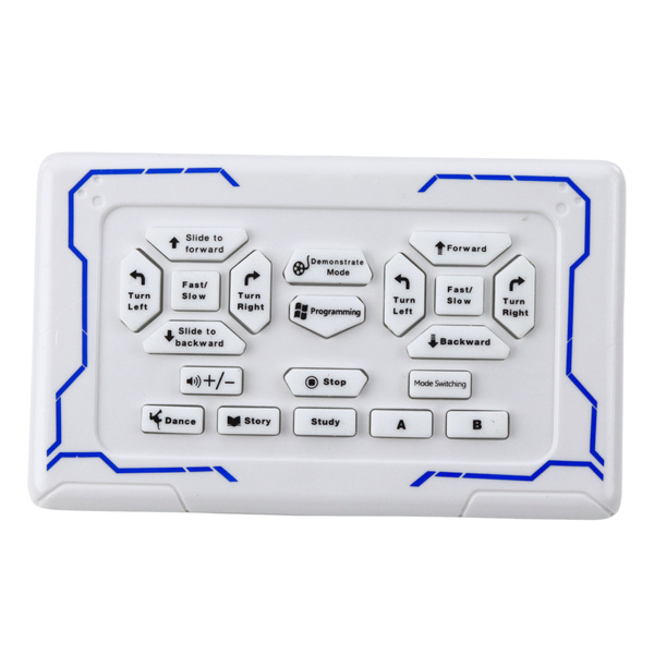 Robot Interaktywny Zdalnie Sterowany RC 16 Funkcji Światła Dźwięki Różowy