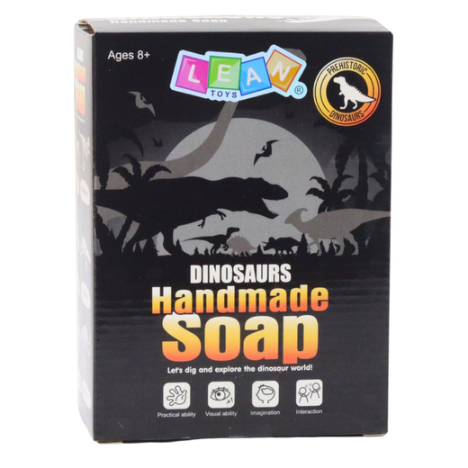 Zestaw Kreatywny 2w1 Tworzenie Mydła Wykopaliska Dinozaury 