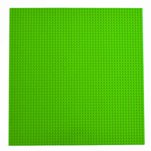 Płyta Plansza Konstrukcyjna Do Klocków Budowania Zielony 40x40cm 