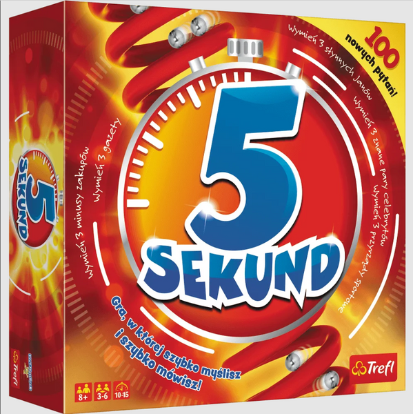 Gra rodzinna 5 sekund Trefl 01778